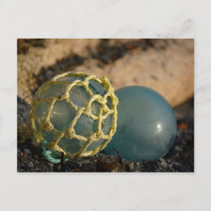 Glasfischerei Postkarte