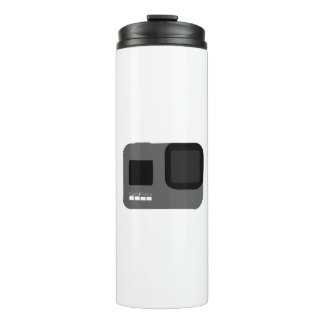 Glasflasche Thermosbecher