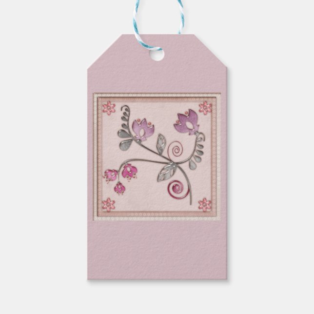 Glasfliese Geschenkanhänger (Vorderseite)