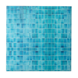 Glasfliesen aus blauem Glas Fliese