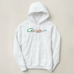 Glasgow Bestickter Hoodie