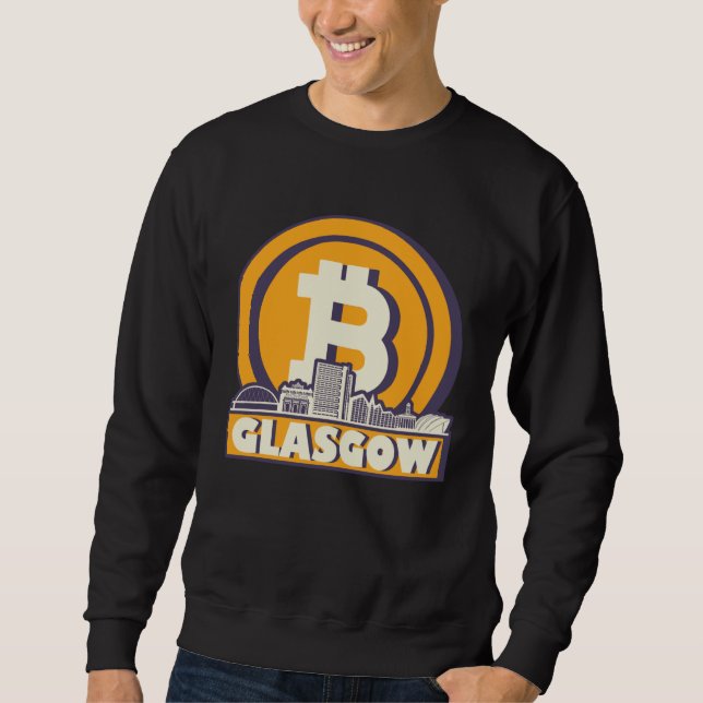 Glasgow Bitcoin Maximalist Sweatshirt (Vorderseite)