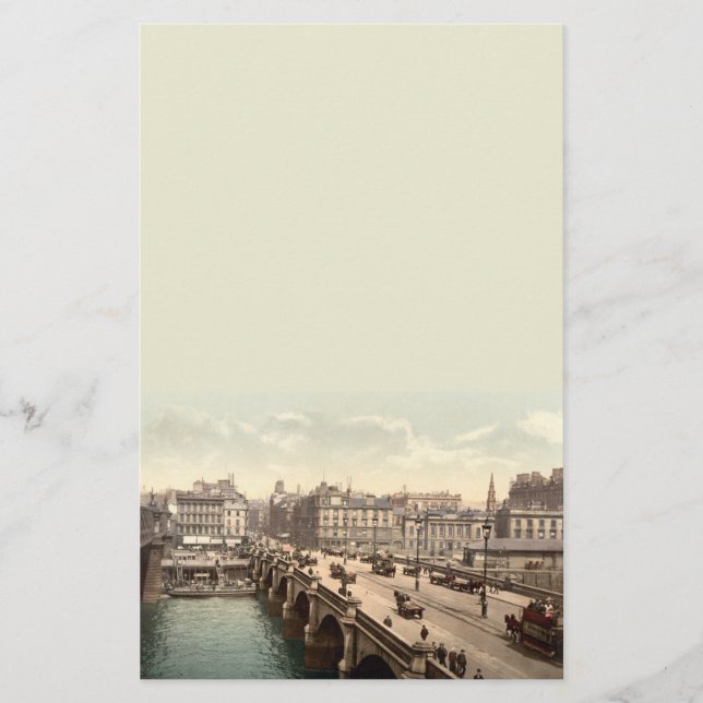 Glasgow-Brücke, Glasgow, Schottland Briefpapier (Vorderseite)