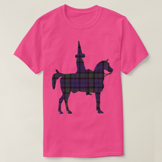 Glasgow Duke of Wellington Blackwatch Tartan Colou T-Shirt (Design vorne)