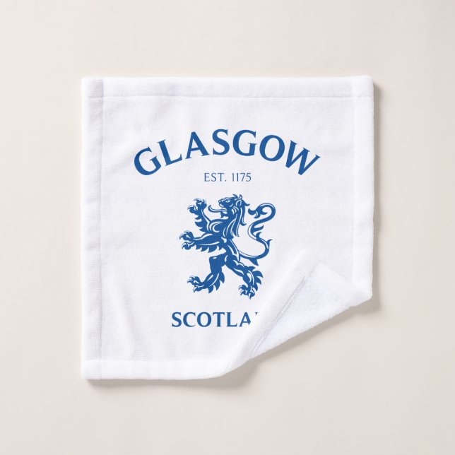 GLASGOW, ÉCOSSE (Gant de toilette)