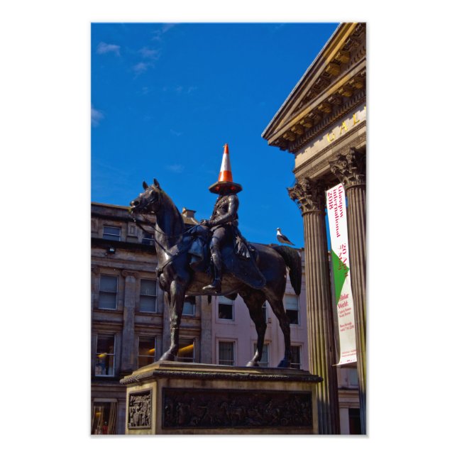 Glasgow-Foto Fotodruck (Vorne)