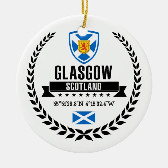 Glasgow Keramikornament (Vorne)