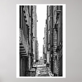 Glasgow Lane Poster