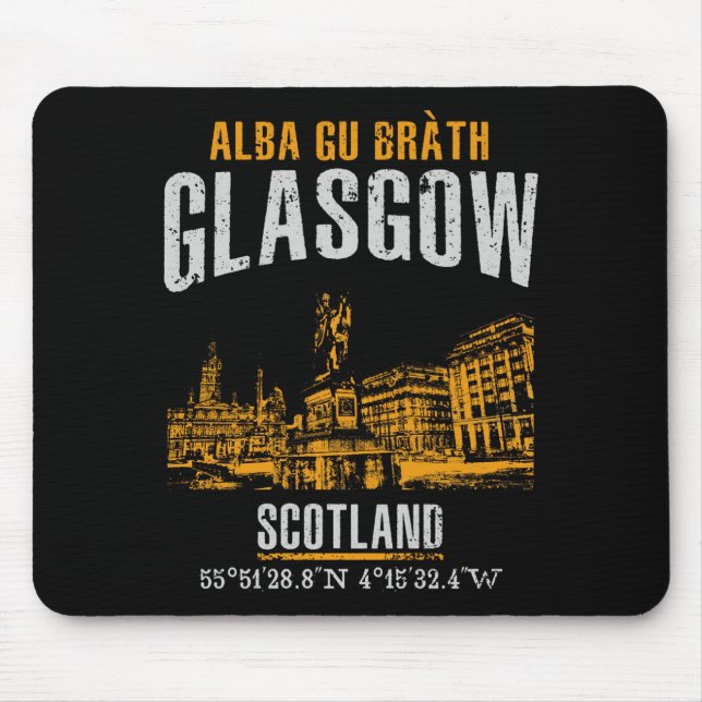 Glasgow Mousepad (Vorne)