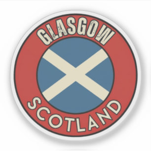 Glasgow, Schottland Aufkleber