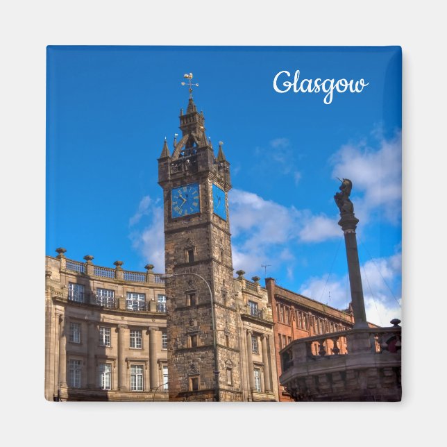 Glasgow, Schottland Magnet (Vorne)