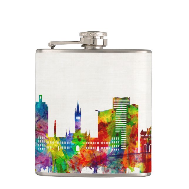 Glasgow Scotland Flachmann (Vorderseite)