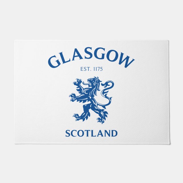 GLASGOW, SCOTLAND FUßMATTE (Vorderseite)