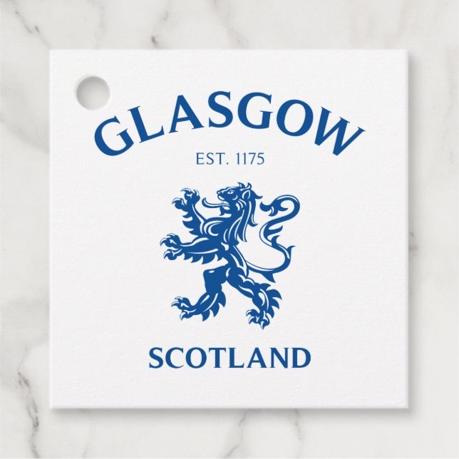 GLASGOW, SCOTLAND GESCHENKANHÄNGER (Vorderseite)