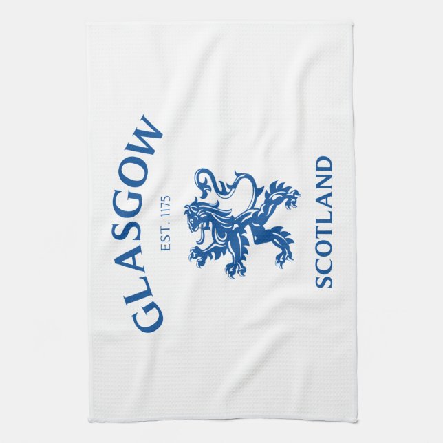 GLASGOW, SCOTLAND GESCHIRRTUCH (Vertikal)