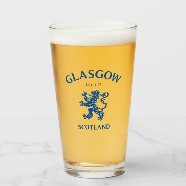 GLASGOW, SCOTLAND GLAS (Vorne (Gefüllt))