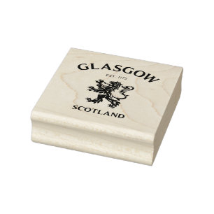 GLASGOW, SCOTLAND GUMMISTEMPEL