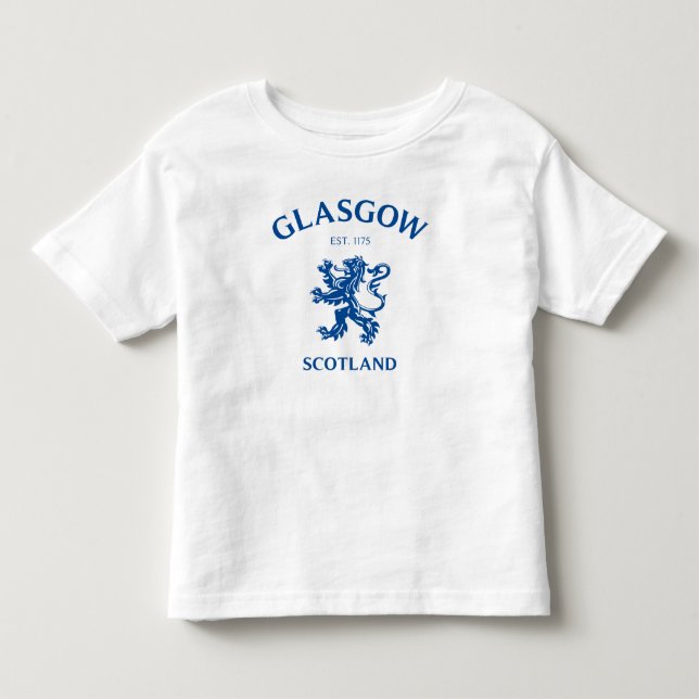 GLASGOW, SCOTLAND KLEINKIND T-SHIRT (Vorderseite)