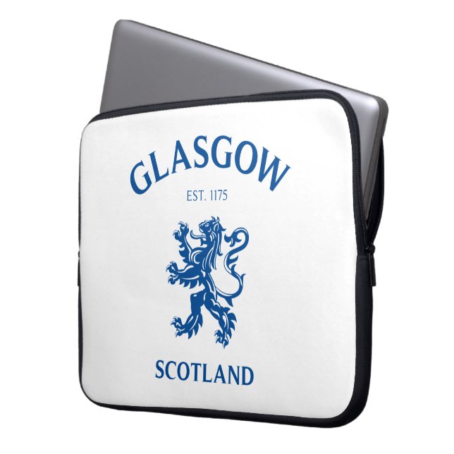 GLASGOW, SCOTLAND LAPTOPSCHUTZHÜLLE (Vorderseite Links)