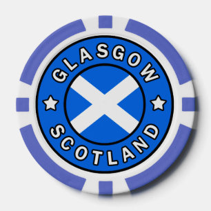 Glasgow Scotland Pokerchips