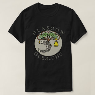 Glasgow-Wappen Kunst T-Shirt