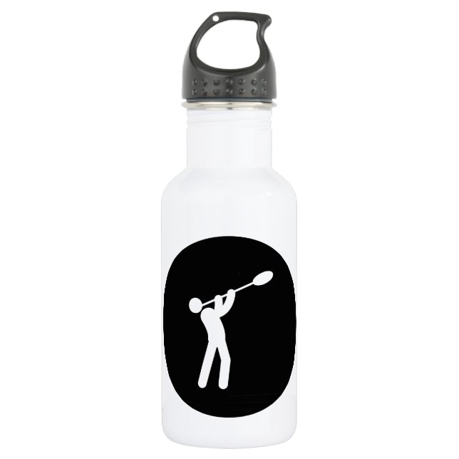 Glasherstellung Edelstahlflasche (Vorderseite)