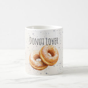 Glasierte Donuts Süße Leckereien Kaffeetasse