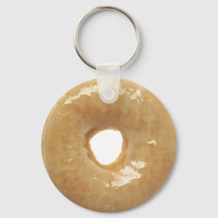 Glasierte Doughnut-Schlüsselkette Schlüsselanhänger