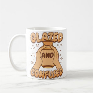 Glasierte und verwirrte Töpferei Pro-Töpferscheibe Kaffeetasse