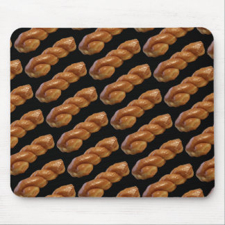 Glasig-glänzender Drehungs-Krapfen Mousepad