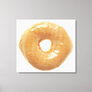 Glasig-glänzender Krapfen Leinwanddruck