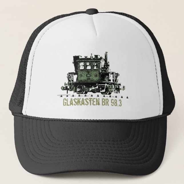 GlaskEastern Hat Truckerkappe (Vorderseite)