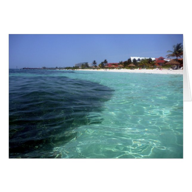 glasklare Bahamas (Vorderseite (Horizontal))