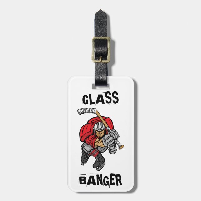 GLASknallkörper Gepäckanhänger (Vorderseite vertikal)