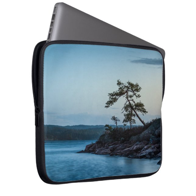 Glaskogen Schweden Laptopschutzhülle (Vorne Rechts)
