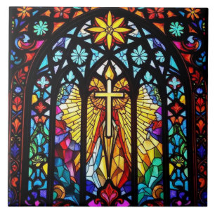 Glaskuppel Kirche Kreuzweg Christlicher Glaube Kun Fliese