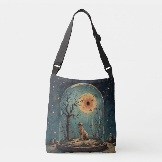 Glaskuppel Tasche Oberkörper Eleganter Mehrfach-Dr (Vorderseite)