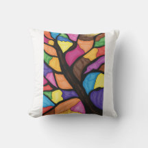 Glasmalerei-Baum-Kunst 