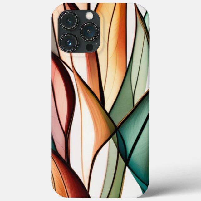 Glasmalerei-Gras Case-Mate iPhone Hülle (Rückseite)