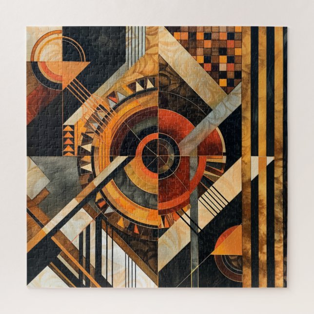 Glasmalerei-Kunstpuzzle (Vertikal)