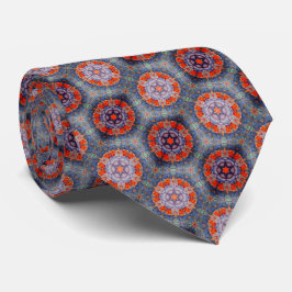 Glasmalerei-Sterne-Halstuch Krawatte