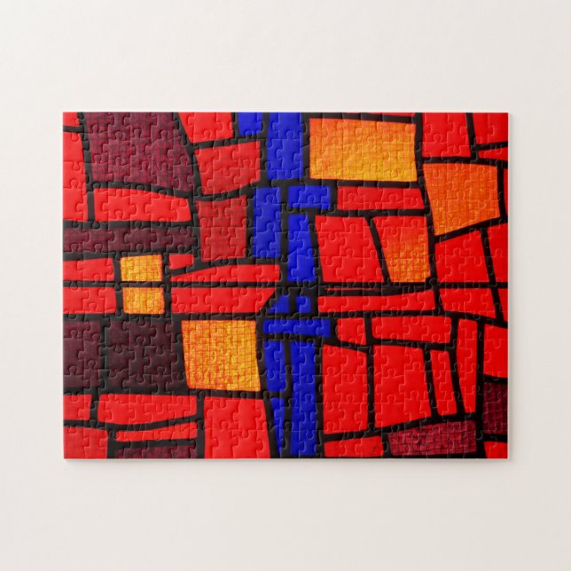 Glasmosaikpuzzle (Horizontal)