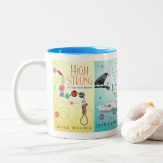 Glasperlen-Geheimnis-Reihen-Tasse Zweifarbige Tasse
