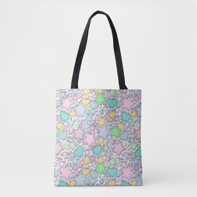 Glasperlen, Schmuck Tasche (Vorderseite)