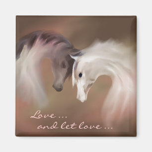 "Glaspferde, Liebe…" ~ Magnet