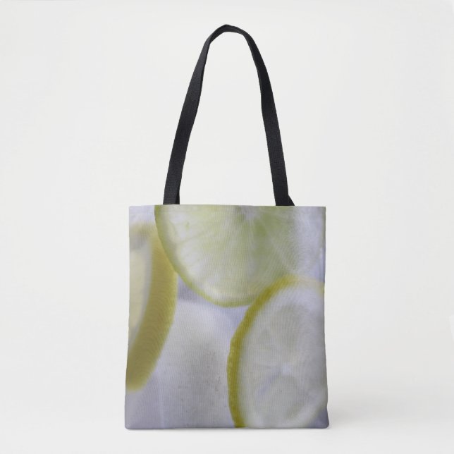 Glaspitcher aus Lemon, Limone Eiswasserfarbe Tasche (Vorderseite)