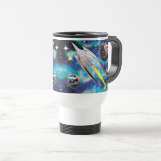 Glasrakete Reisebecher