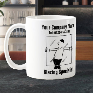 Glass and Glazing Company. Glazier Kaffeetasse
