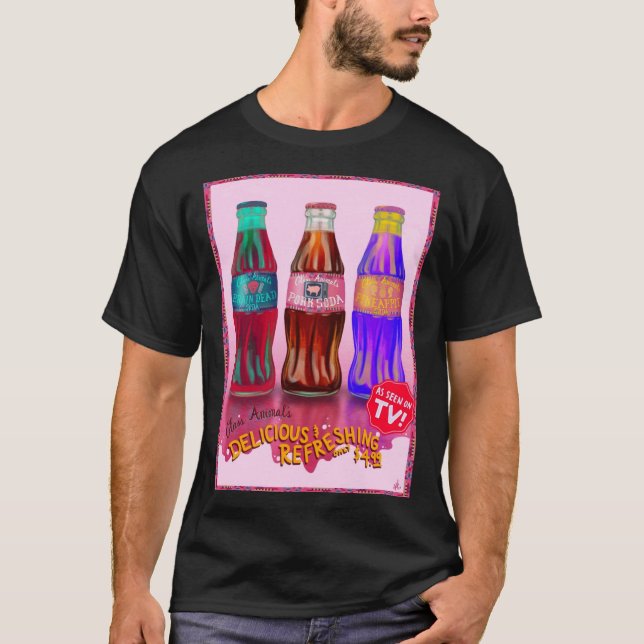 Glass Animal&x27;s Pork Soda Poster T-Shirt (Vorderseite)