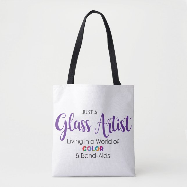 Glass Artist Tote Bag Tasche (Vorderseite)